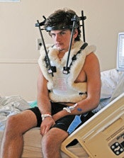 Tommy Mallon in hospital