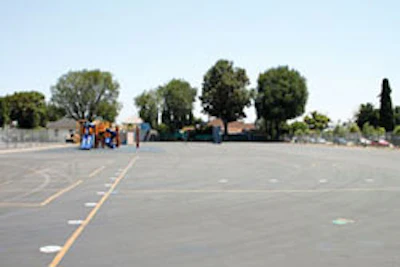 ASPHALT ASSETS Countless playgrounds owned by the Los Angeles Unified School District have the potential to become community resources. (Photos Courtesy of People for Parks)