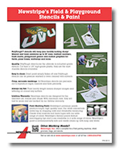 Newstripe'sField & PlaygroundStencils & Paint