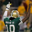 “All Eyes On III “We were fortunate his big moments came on national TV” Nielsen says. Griffin III threw for 479 yards and four TDs against no. 5 Oklahoma. (Photos Courtesy of Baylor Marketing & Communications)