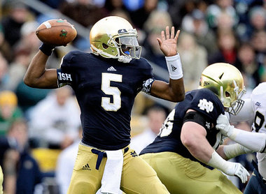 notre dame under armour football