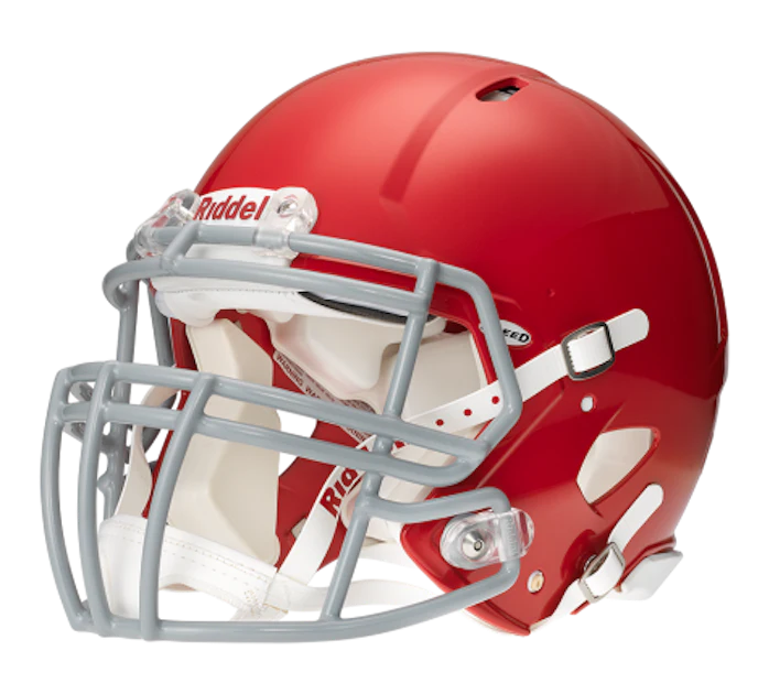 ab football helmet Autographed/Signed Brian Urlacher HOF 18 Bears Full Size Helm Super Sports Center Study Shows Concussion Risk 'Dependent