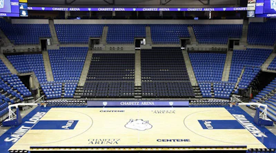 Chaifetz Arena may not be the biggest arena in our bracket, but it offers many of the same amenitites.