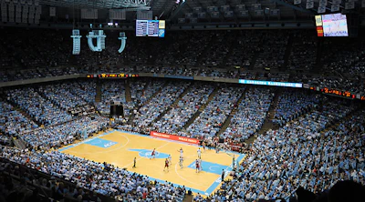 Perhaps underseeded, Dean Smith Center pulled the eight vs. one upset over the Carrier Dome.