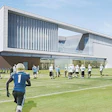 Photos via uclafootballfacility.com.