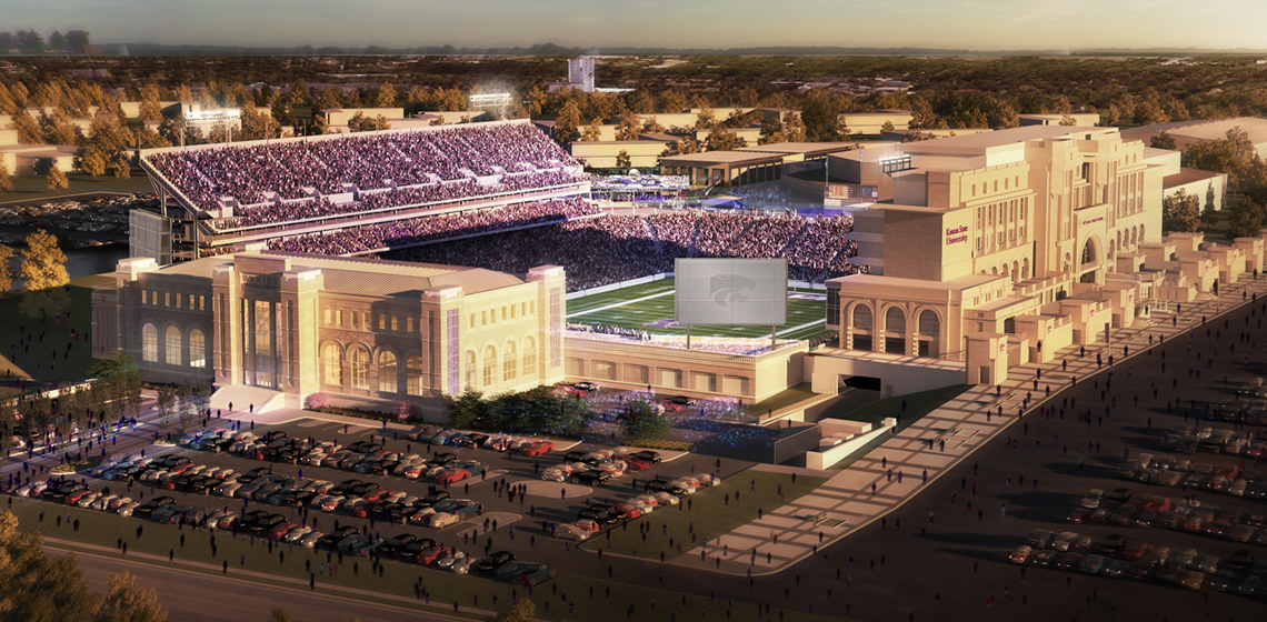 Video K State Reveals More Football Facility Upgrades Athletic Business   Ab.project Detail Vfc Aerial 