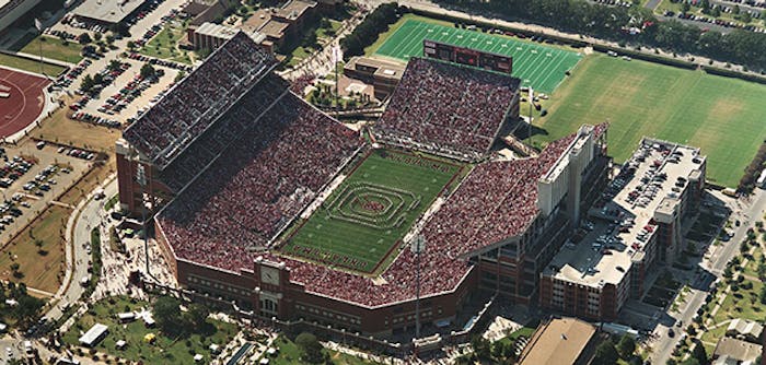 Reports say Oklahoma will spend between $350 million and $400 million on its stadium expansion.