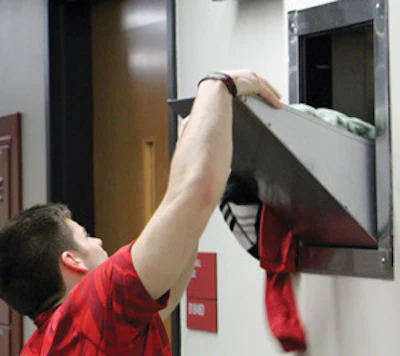 Laundry operations require a balance between staffing and equipment — neither the equipment nor the staff members should be idle for any length of time.