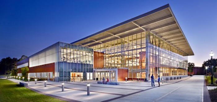 Georgia College & State University's Wellness and Recreation Center, a 2013 Athletic Business Facility of Merit.