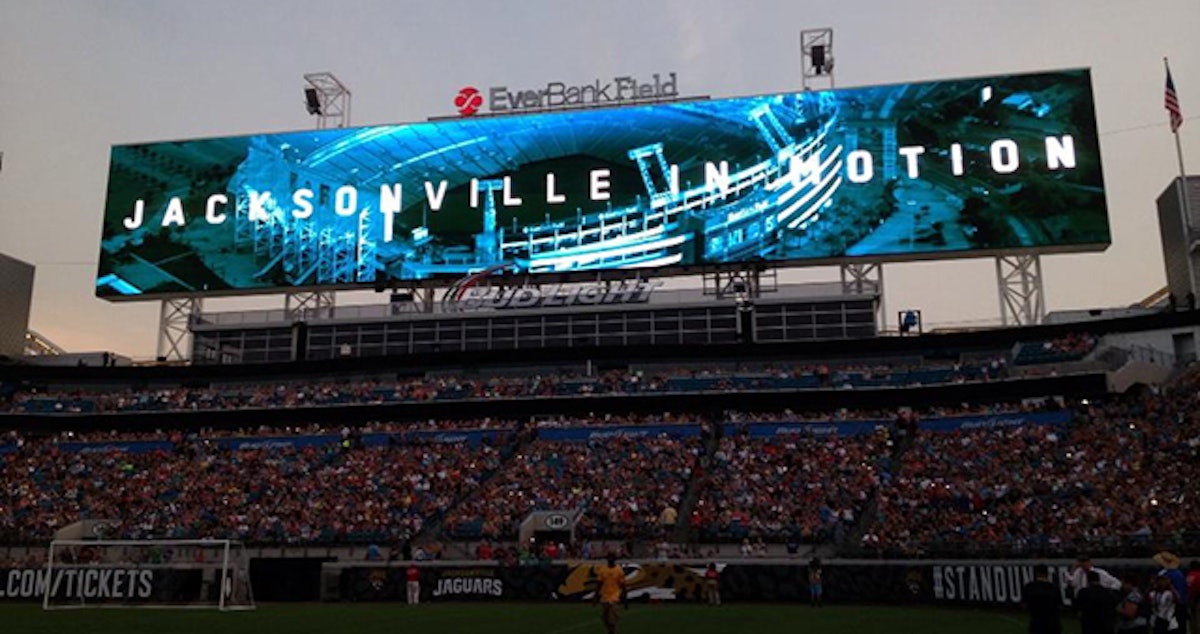 Jaguars to unveil world's largest video boards