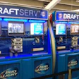 A picture of the Pour Your Own Beer station now set up at Minnesota's Target Field