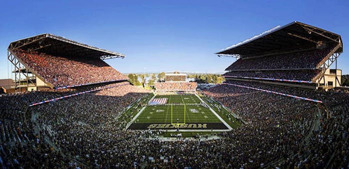 Washington's Husky Stadium has a capacity of 70,138. 500 of those people will be able to buy beer inside the stadium this year. (Photo via gohuskies.com)
