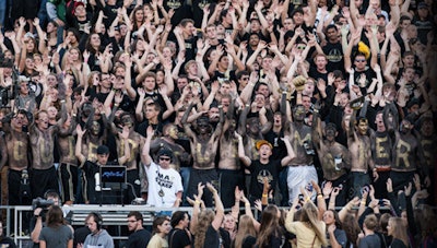 Purdue is offering free tickets to its students for Saturday's season opener. (Photo via PurdueSports.com)
