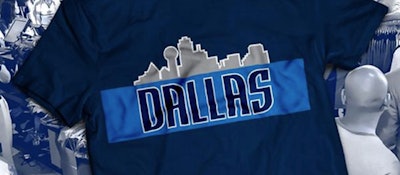 The Dallas Mavs are the first pro team to ever crowdsource a real unifrom design. (Image via @dallasmavs on Twitter)