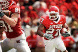 Ray Rice is Rutgers all-time leading rusher, but will most likely be remembered for the awful incident in an Atlantic City elevator.