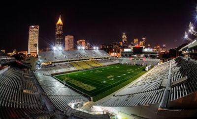 Fans at Georgia Tech's Bobby Dodd Stadium can now purchase concessions with bitcoin.