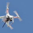 A drone photographed flying over Wisconsin's Camp Randall Stadium on Saturday during Wisconsin's win over Illinois. Photo by Michael P. King, Wisconsin State Journal.