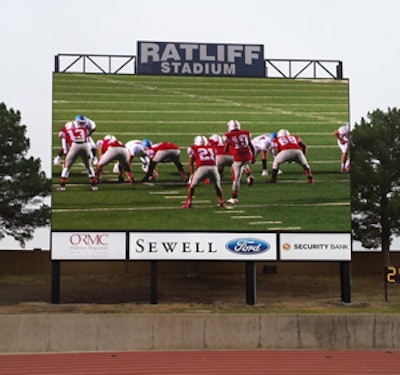IMAGE IS EVERYTHING High schools are counting on video to boost both fan interest and advertising revenue. (Photos Courtesy of Daktronics) Click here to see more