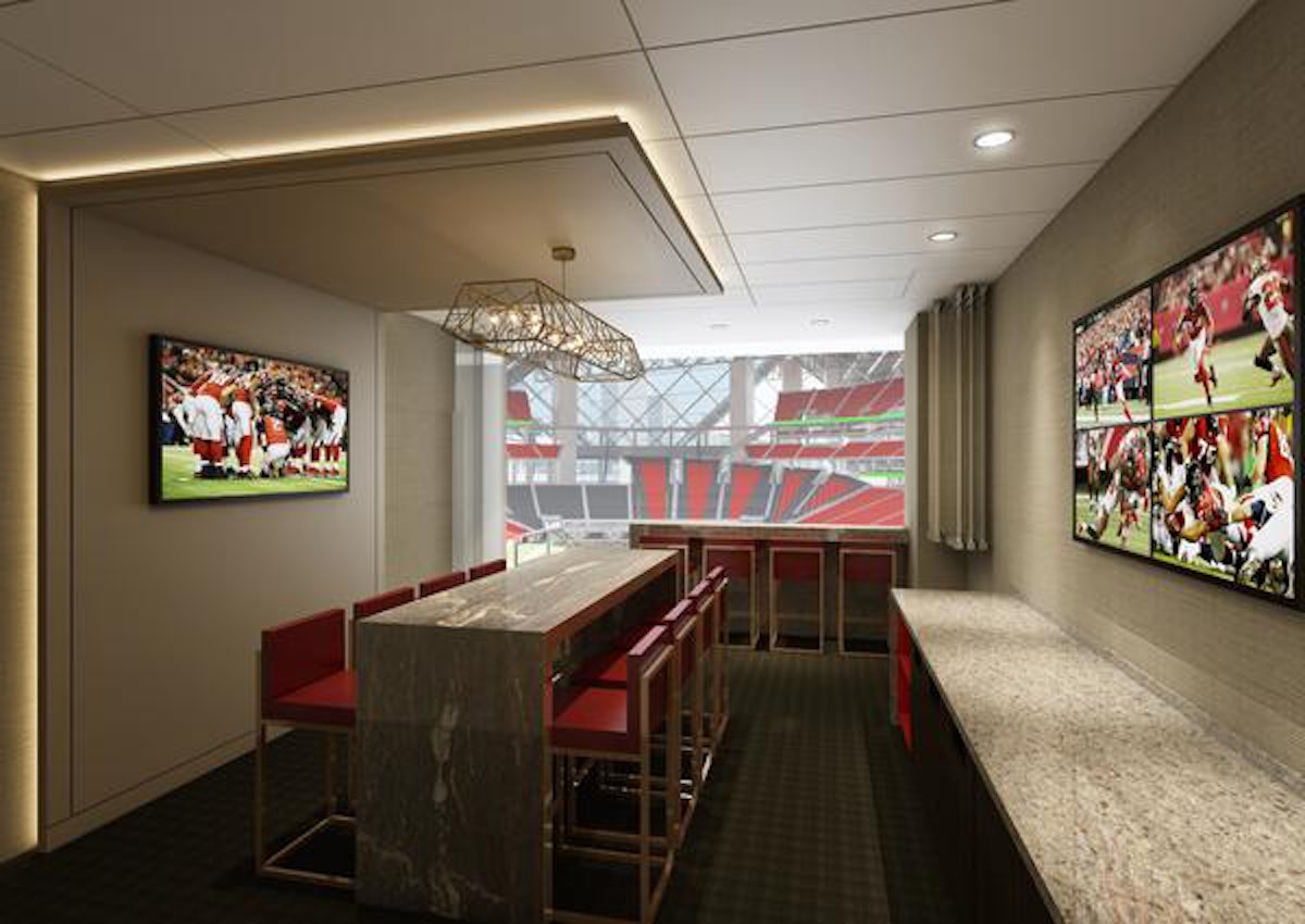 Atlanta Falcons Suites and Premium Seats