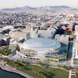 These new designs, courtesy of MANICA Architecture and rendered by steelblue, are an improvement over earlier sketches where the arena resembled a toilet bowl.