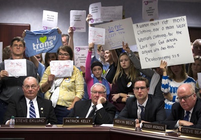 Scene from Thursday's MHSL vote | Star Tribune