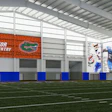 A rendering of Florida's indoor practice facility