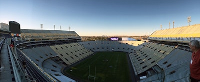 Gameday Security's Dennis Van Milligen snapped this photo of LSU's Tiger Stadium while touring the facility during the second annual intercollegiate safety and security summit.