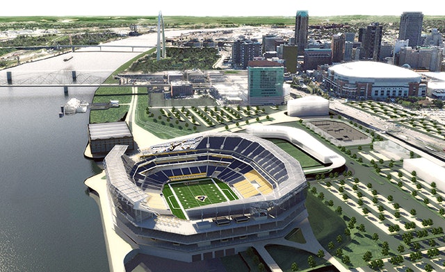 Here's How a $985M Rams Stadium Looks — in St. Louis | Athletic Business