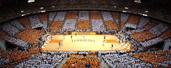 Tennessee will be looking for a new men's basketball coach. (Photo via utsports.com)