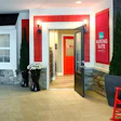 The nursing suite at the Cincinnati Reds' Great American Ballpark