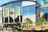 Russell and Martha Wehrle Innovation Center (Rendering courtesy of the University of Charleston)