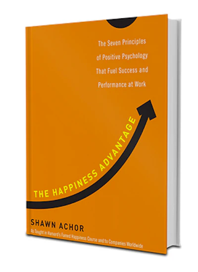Achor's book, The Happiness Advantage, is a New York Times best seller.