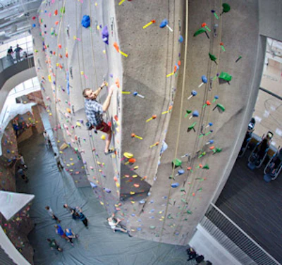 What are facility operators looking for in a climbing wall? Ease of use, maintenance and programming versatility. (Photo Courtesy of Eldorado)