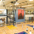 SOUND DESIGN The gymnasium at the Shepherd University Student Wellness Center was designed for change. The acoustic panels, multi-level lighting and flexible sound and power distribution allow it to quickly change to accommodate sporting and recreation programs, as well as social events. (photo By Myro Rosky/Rosky & Associates Inc.)