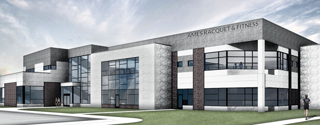 [Rendering courtesy of Ames Racquet and Fitness]