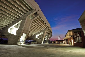Precast Design Does More Than Support Stadium Seating Deck | Athletic ...