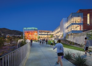 The University of Utah sought to break with the typical recreation center design with its George S. Eccles Student Life Center.