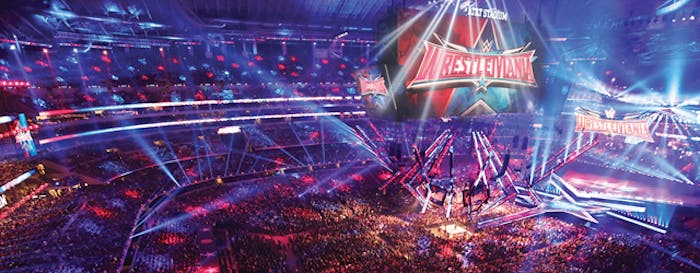 WrestleMania 32 attracted a record 101,763 fans last April at AT&T Stadium in Arlington, Texas. | Photos courtesy of WWE