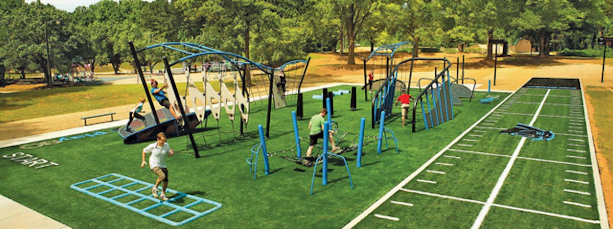 Outdoor Fitness Equipment & Circuit Paths Fairfield City Council