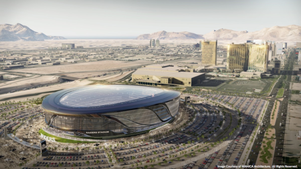 Renderings of $1.9B Las Vegas Raiders Stadium