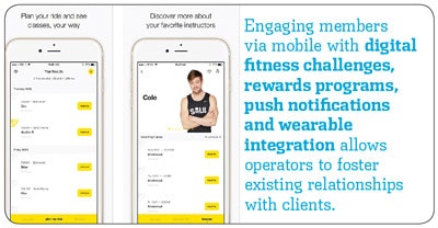SoulCycle’s iPhone app keeps the user engaged outside of the gym.