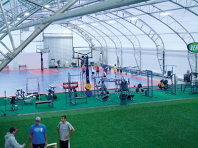 The Advantages of Fabric Structures for Your Training Facility - Coach and  Athletic Director
