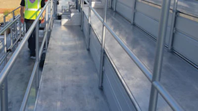 Advocates argue that standing-only areas are safer than seating areas where fans are wont to stand anyway. [Photo courtesy of Populous]