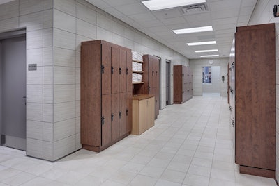 Gender-neutral changing areas are being built in both new and existing rec facilities.