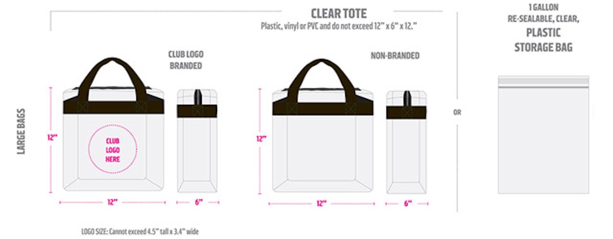 How to Adopt a Clear Bag Policy For Your Events - Campus Safety