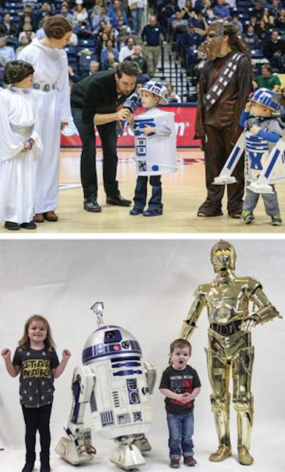 Star Wars Night had fans of all ages feeling the force of K-State basketball.