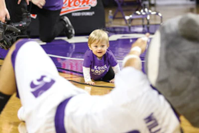 Promotions during game breaks help keep fans engaged.