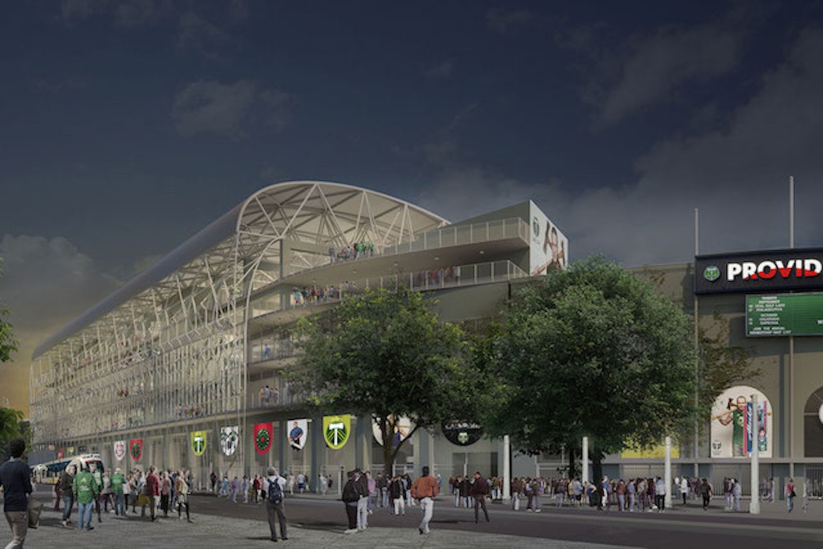 Portland Timbers reveal completion of Providence Park expansion