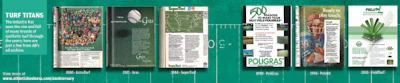 Athletic Business turf ads through the years -- Click to see more