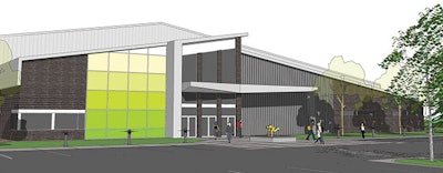 The City of Watertown, S.D., two-rink ice arena. [Rendering courtesy of RSArchitects]